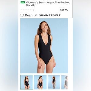 Summersalt Ruched Backflip